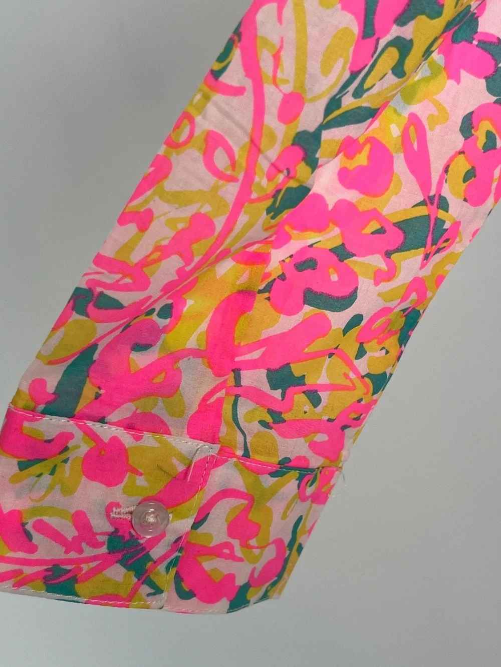 NWT! Mudpie Collins Neon‎ Floral Print Cover Up Size Small